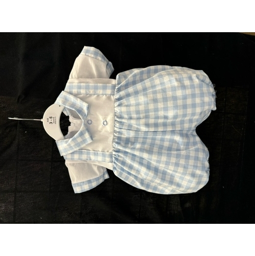 BOYS GINGHAM ROMPER