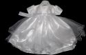 White Diamante Buckle Dress                       1063